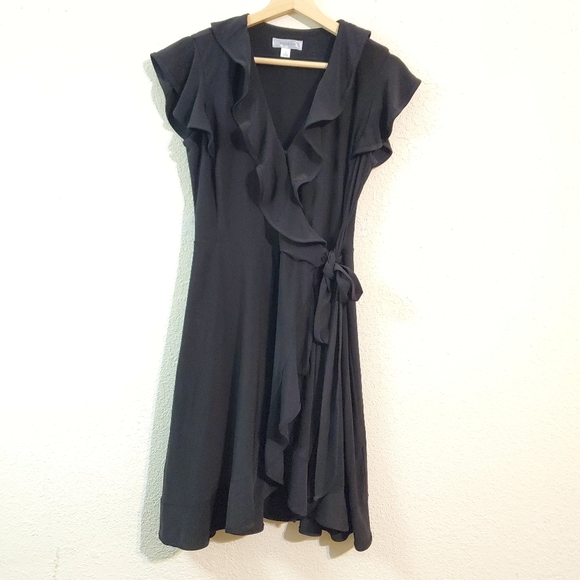 dress barn wrap dress